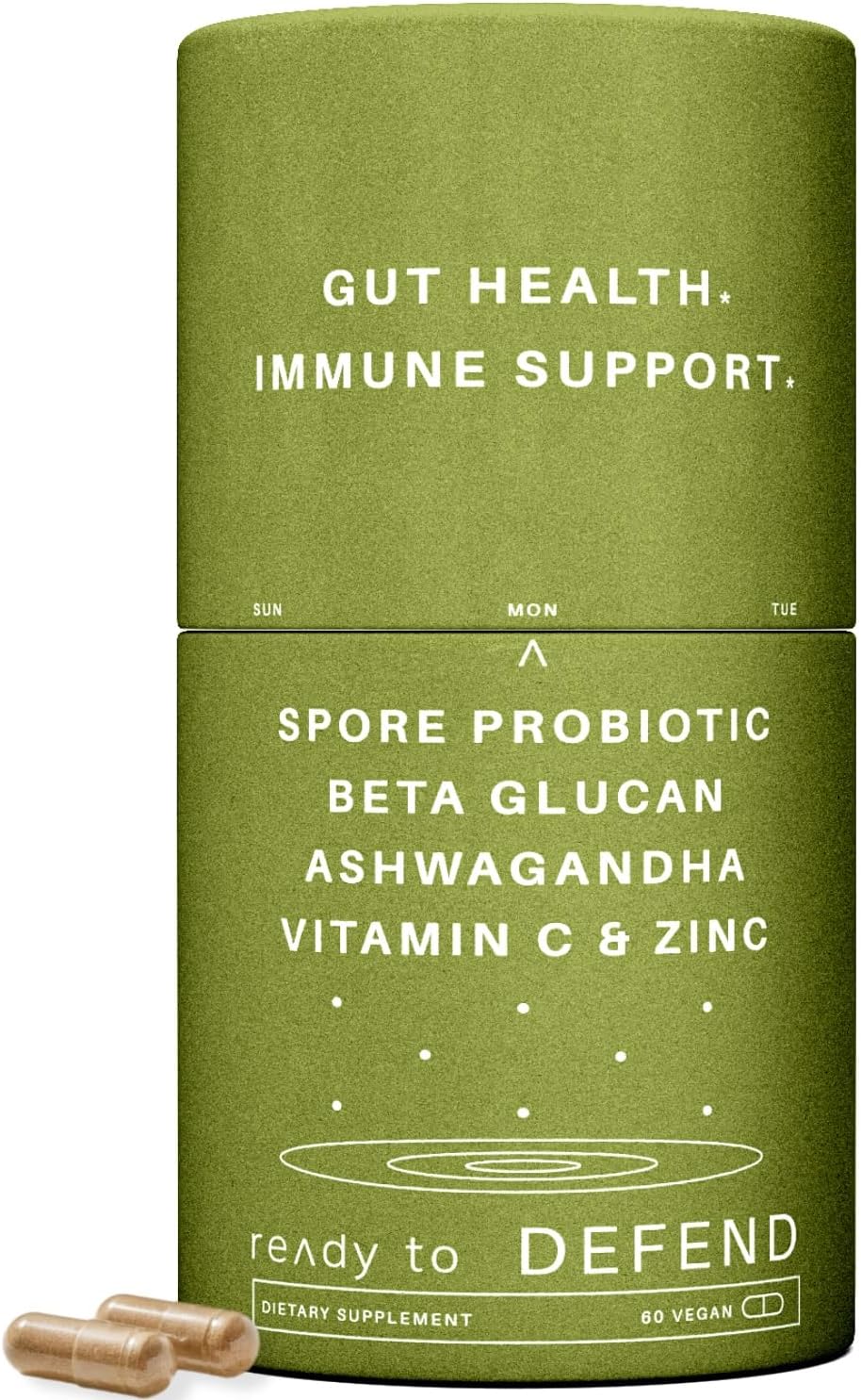Natural Gas & Bloating Relief Supplement with Probiotic, Beta Glucan, Ashwagandha & Antioxidants | 60 Capsules - BoostGo Australia