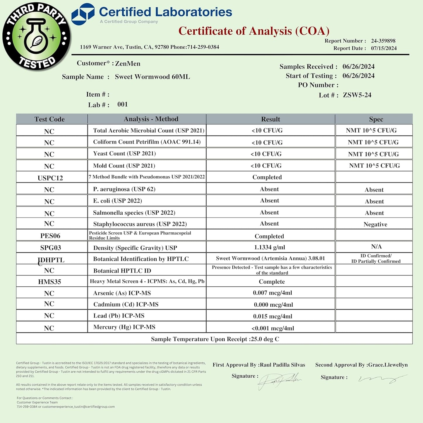Natural Green Black Walnut Wormwood Complex Tincture - Promote Health and Wellness with Liquid Extract - 60 Day Supply