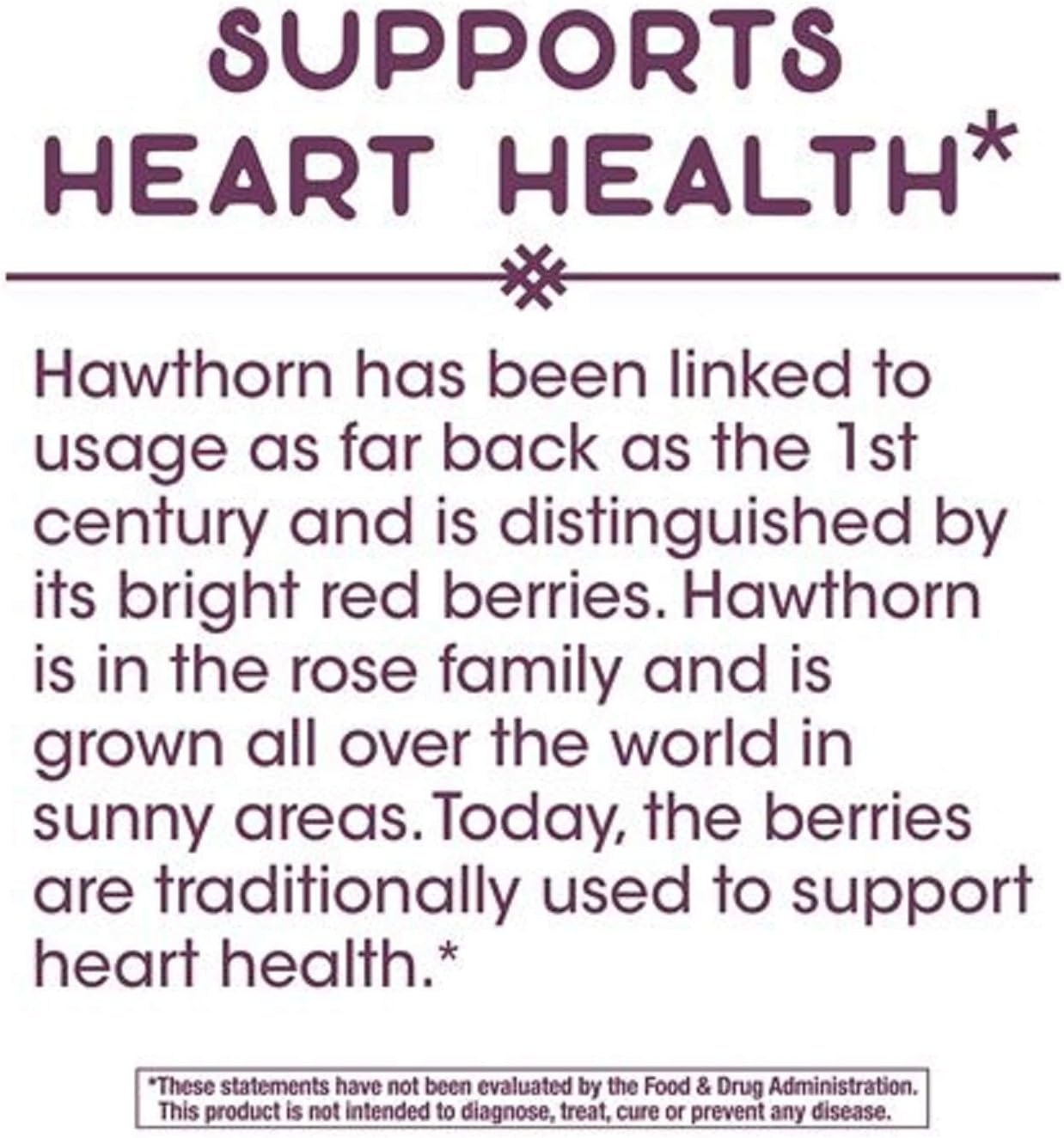 Natural Hawthorn Extract Capsules - 90 Count by Nature's Way