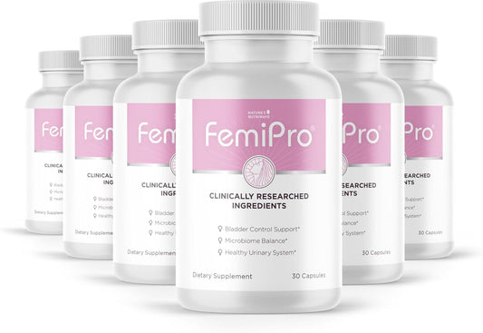 Natural Herb & Probiotic Blend Bladder Control Supplements for Women & Men - 30 Capsules, USA Made Non-GMO - Supports Urinary Tract Health & Microbiome Balance - 6 Month Supply