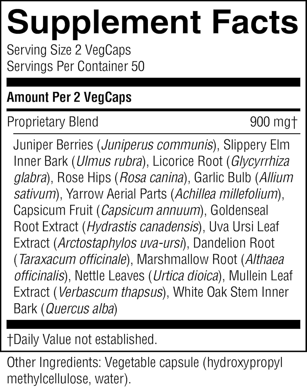 Natural Herbal Formula Boosts Digestion, Immunity, Liver & Pancreas Support - 100 Capsules, Kosher Compliant