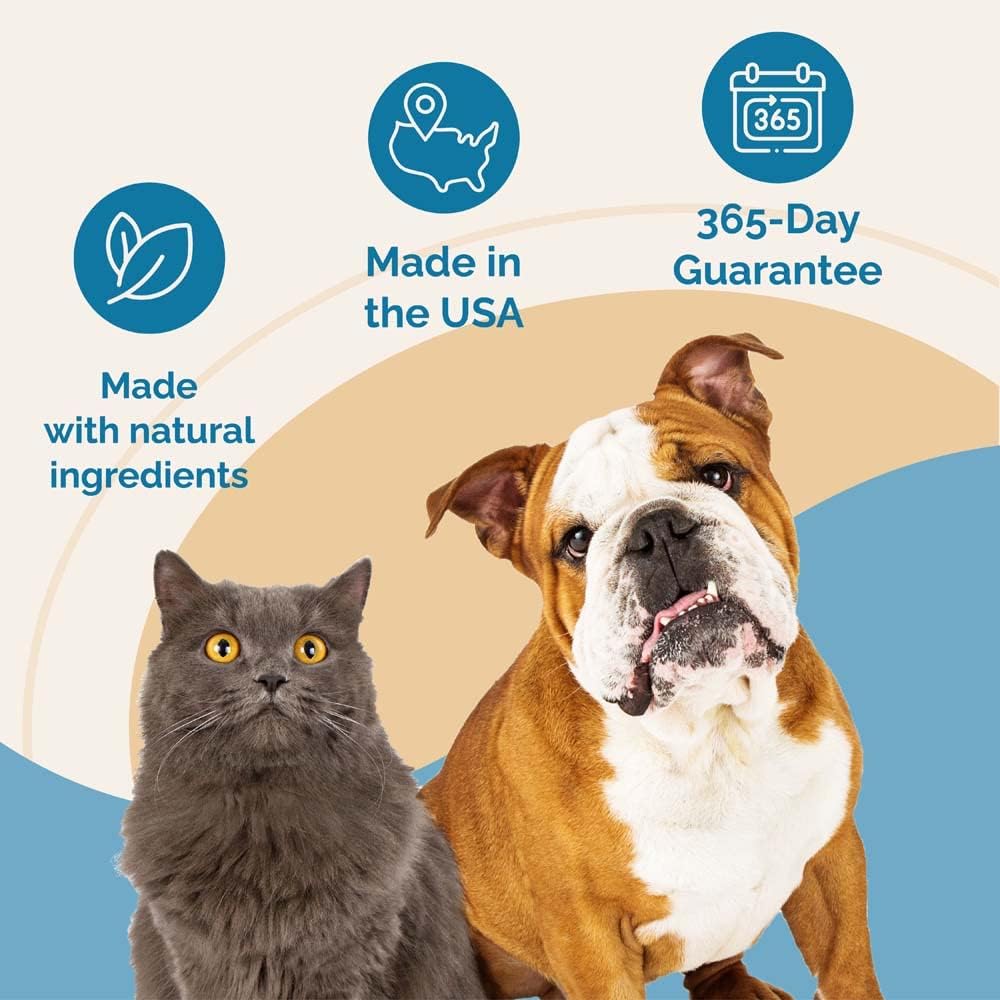 Natural Herbal Formula Supports Nervous System in Dogs & Cats | Reduces Nervousness & Muscle Movements | Brain & Nervous System Support - 2 Pack