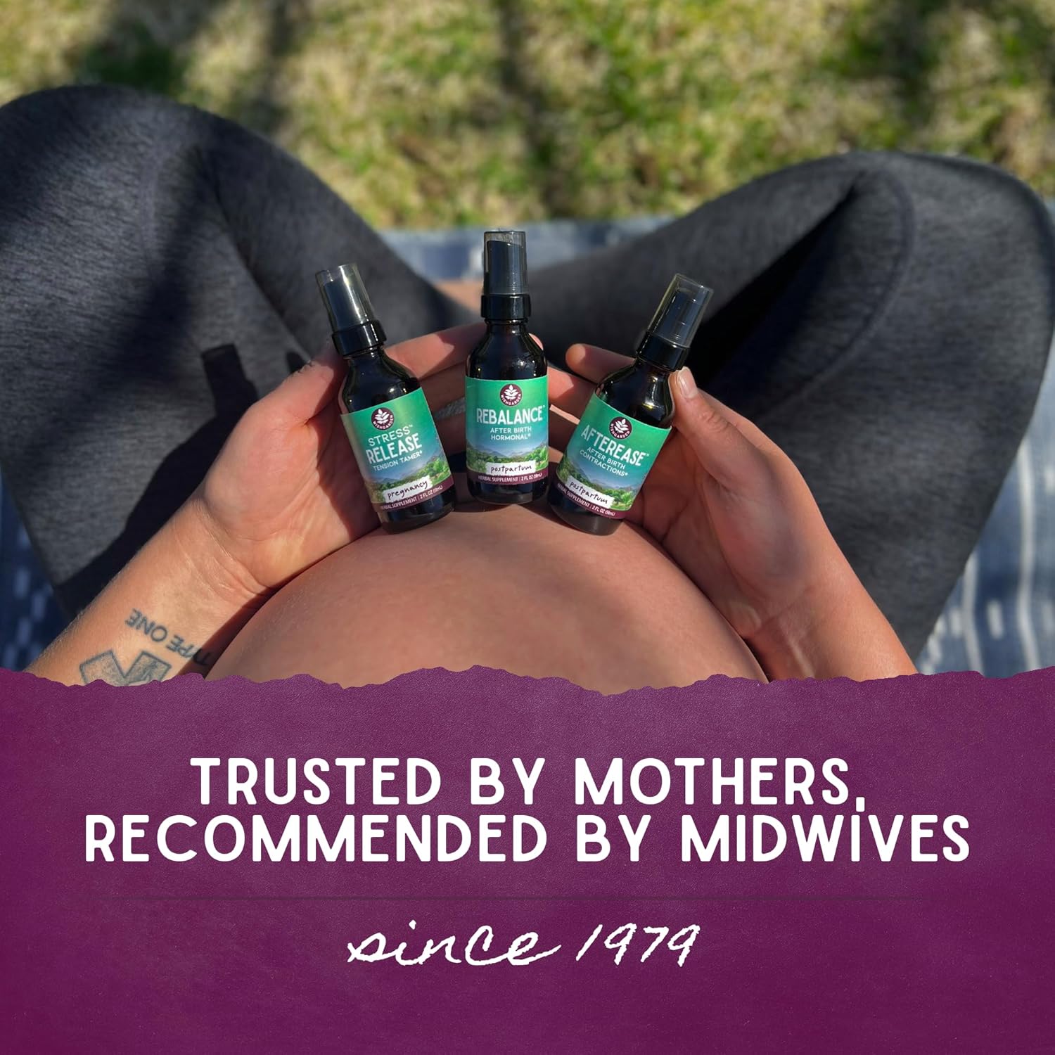 Natural Herbal Stress Relief Supplement for Pregnancy - WishGarden Herbs Stress Release with Lemon Balm & Chamomile, Supports Adrenal Health, Promotes Relaxation and Calm for Pregnancy and Postpartum, 4oz