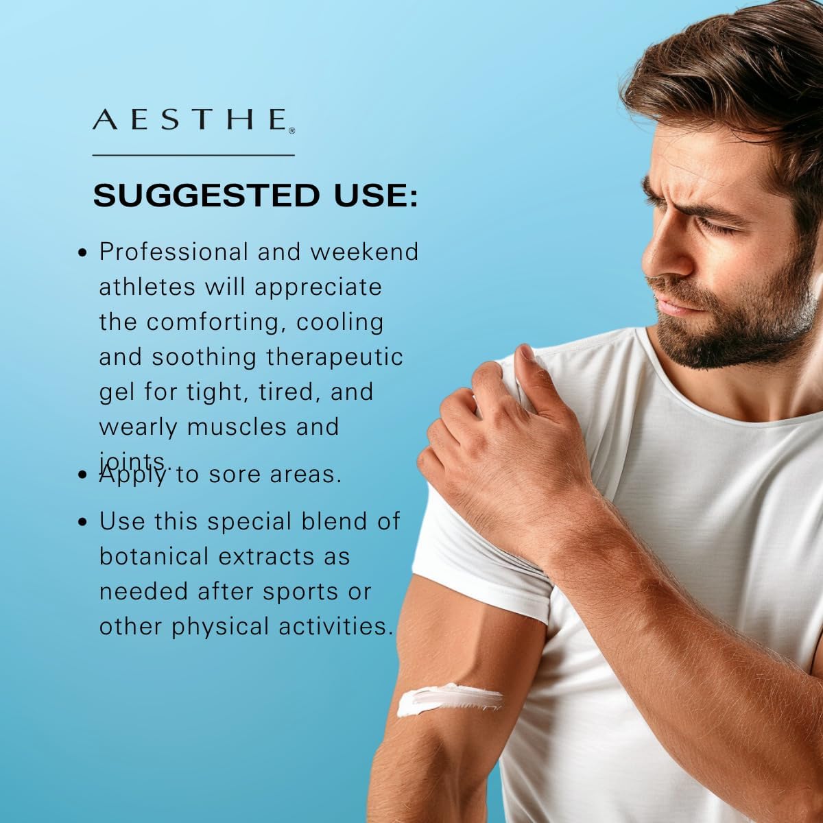 Natural Joint and Muscle Recovery Gel with MSM and Emu Oil - Aloe Vera Formula for Soothing Relief - Therapeutic 7 oz Gel for Strains and Wellness