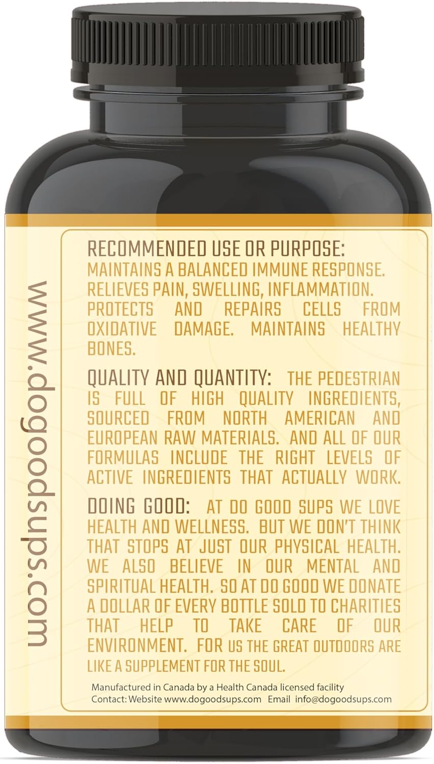 Natural Joint & Muscle Support Supplement for Adults - Allergy Relief with 7 Plant-Based Ingredients incl. Zinc, Vitamin E, & Flax Seed