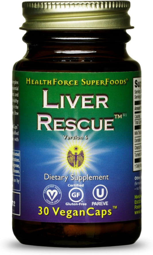 Natural Liver Cleanse Capsules with Milk Thistle & Dandelion Root - Vegan & Gluten-Free - 30ct - BoostGo Australia