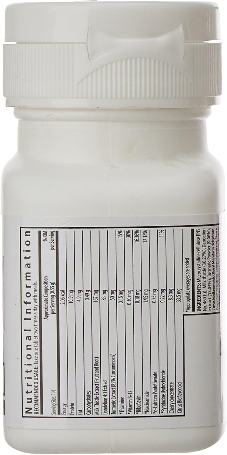 Natural Liver Support Supplement - NUTRILITE Milk Thistle Plus 60 Capsules