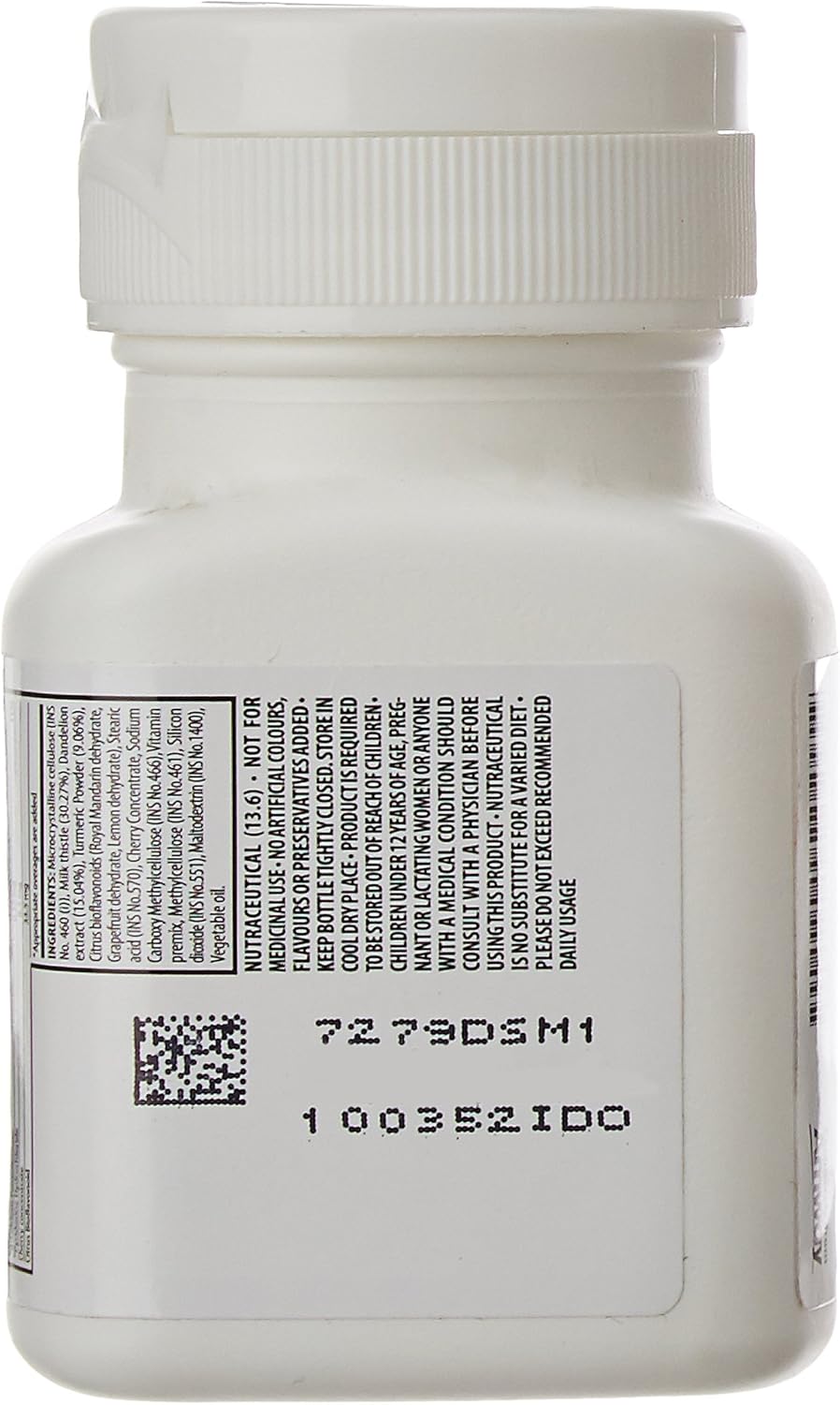 Natural Liver Support Supplement - NUTRILITE Milk Thistle Plus 60 Capsules