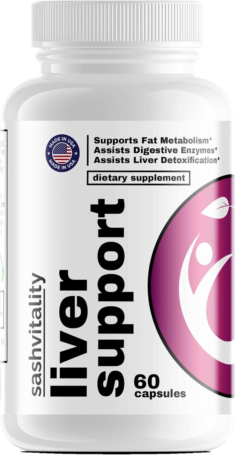 Natural Liver Support Supplement for Overall Health and Wellness - SASH Vitality