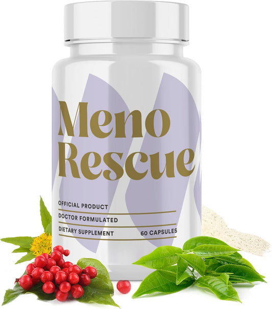 Natural Menopause Relief Supplements for Women Over 50 - Hot Flash Relief with Hormone Support - Complete Meno Support - Happy Harmony Formula