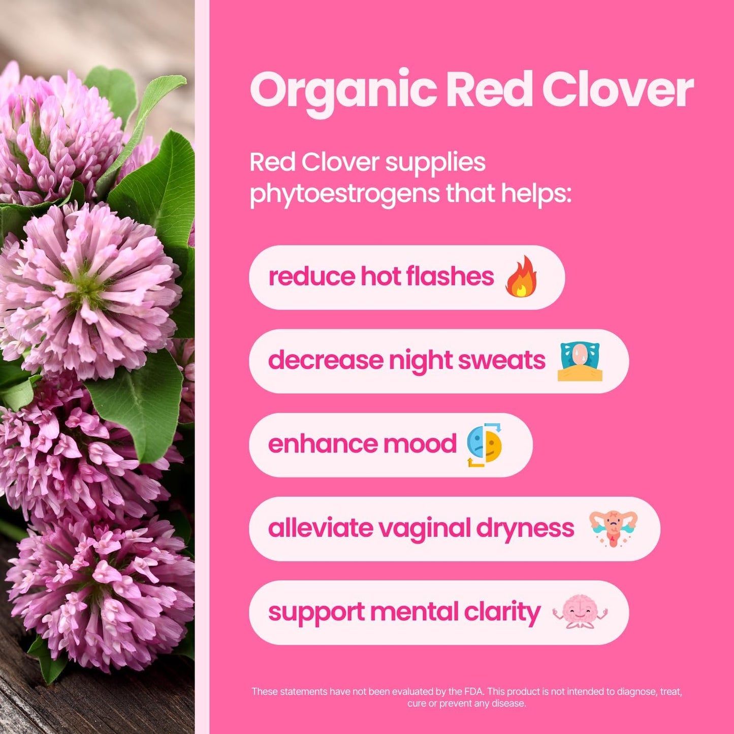 Natural Menopause Relief Tea Bundle - Save 20% on 3-Pack with Red Clover & Black Cohosh - Peach Flavor - 90 Teabags - Night Sweats & Hot Flashes Relief for Women