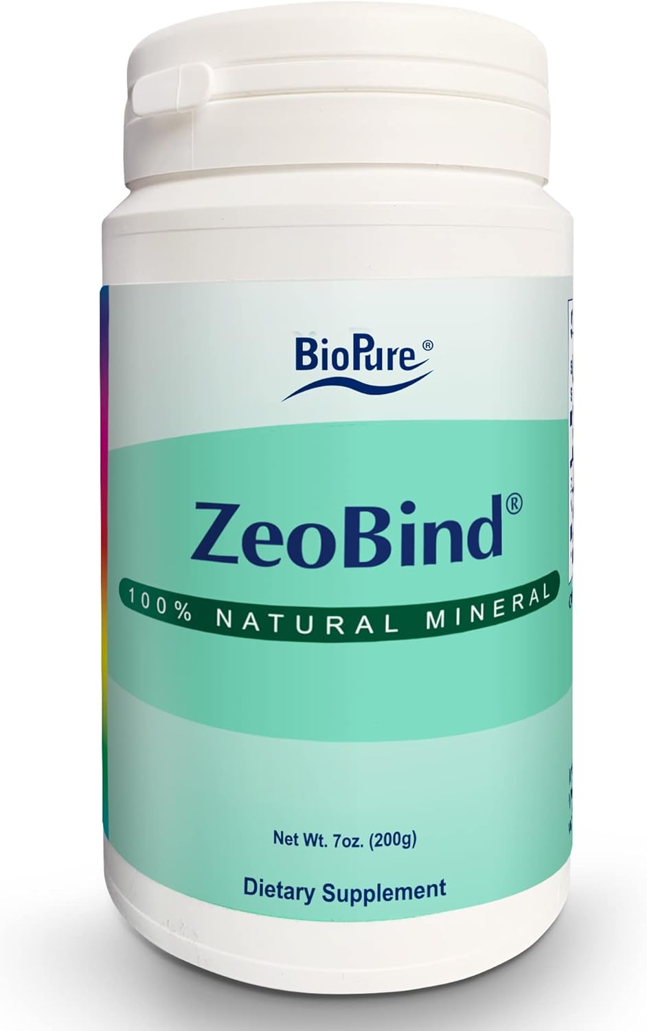 Natural Mineral Blend Powder for Detox and Immune Support - BioPure ZeoBind with Clinoptilolite and Mordenite - 200g