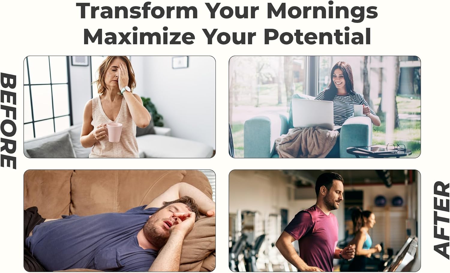 Natural Nootropic Brain Supplement for Energy and Focus - 90 Capsules