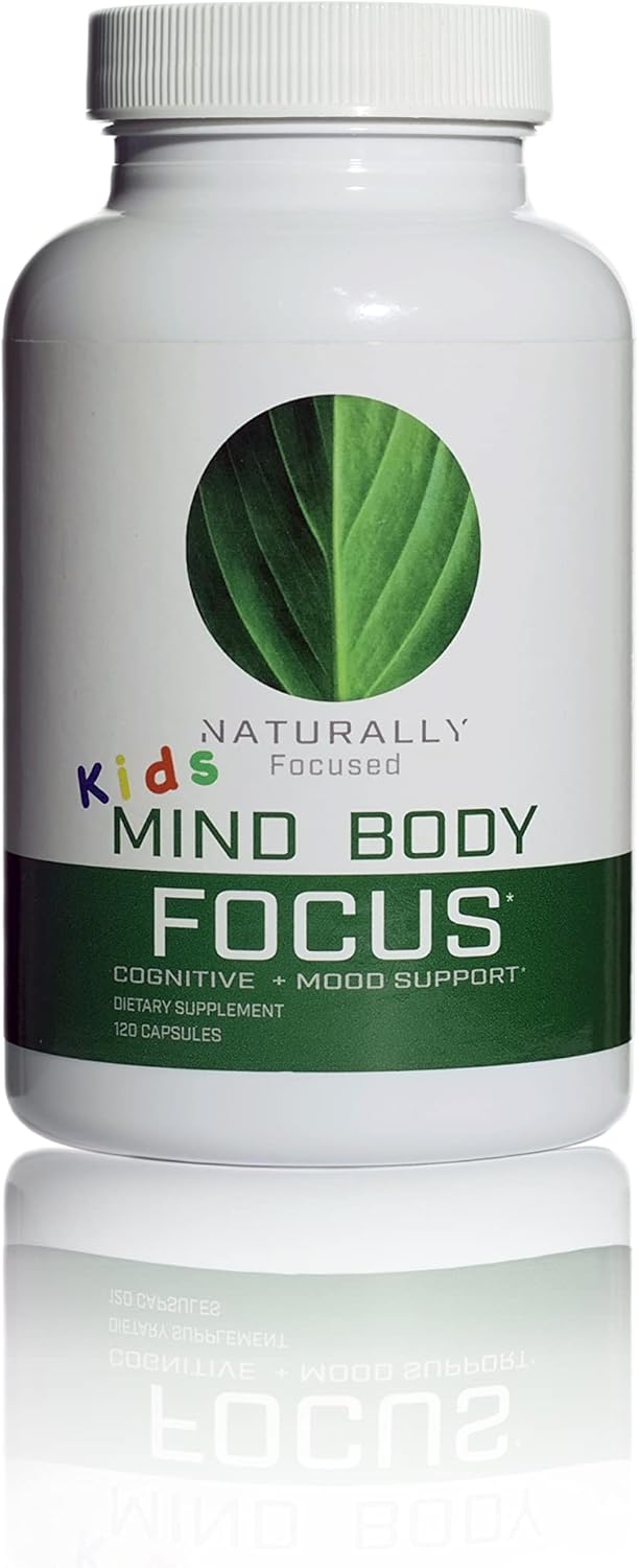 Natural Nootropic Brain Supplement for Kids - Enhances Focus, Memory, and Mood with Mucuna, Bacopa, Rhodiola, and Phosphatidylcholine