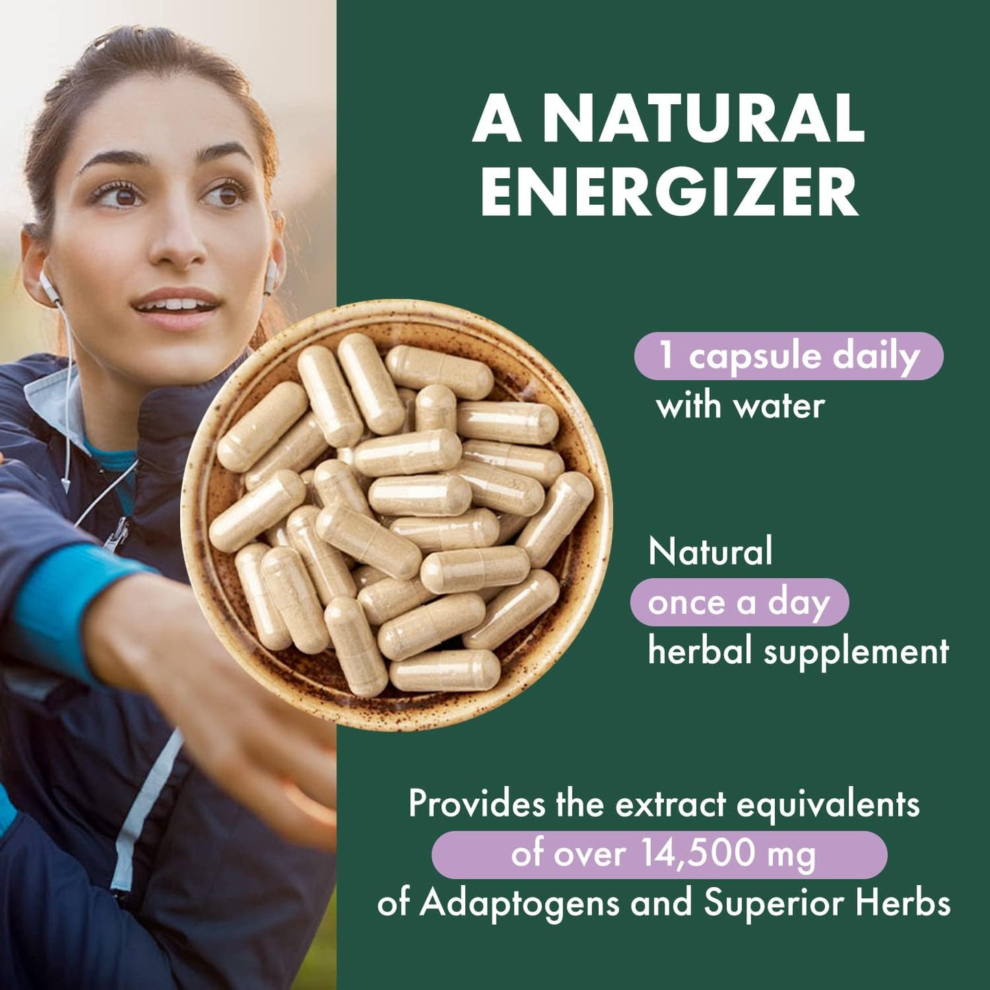 Natural One a Day Multivitamin for Women with Vitamin D3, B12, Biotin, Whole Foods - 30 Tablets