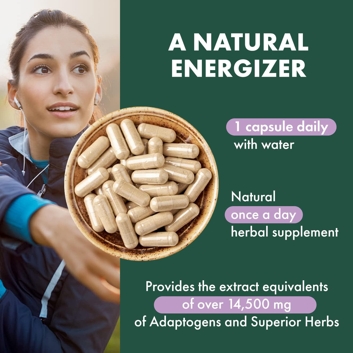 Natural One a Day Multivitamin for Women with Vitamin D3, B12, Biotin, Whole Foods - 30 Tablets