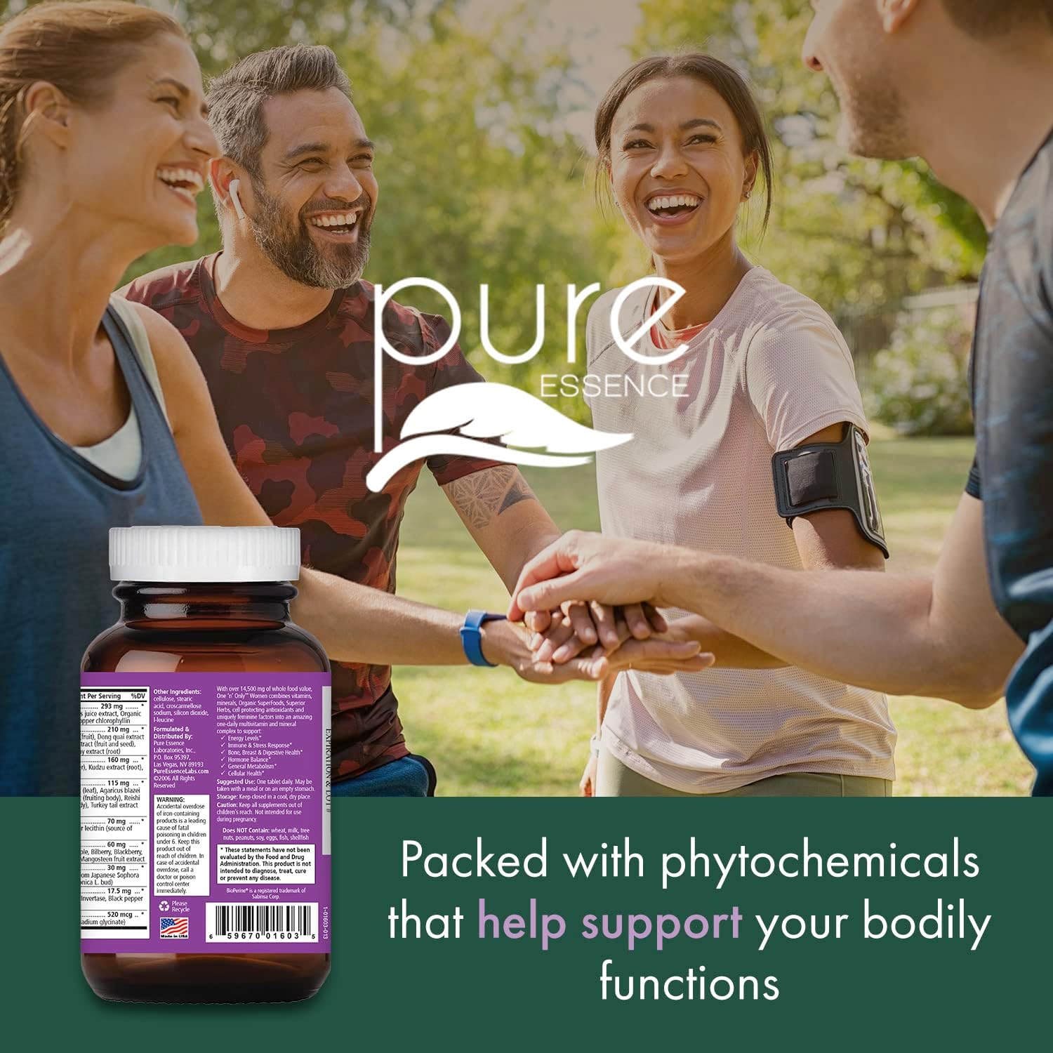 Natural One a Day Multivitamin for Women with Vitamin D3, B12, Biotin, Whole Foods - 30 Tablets