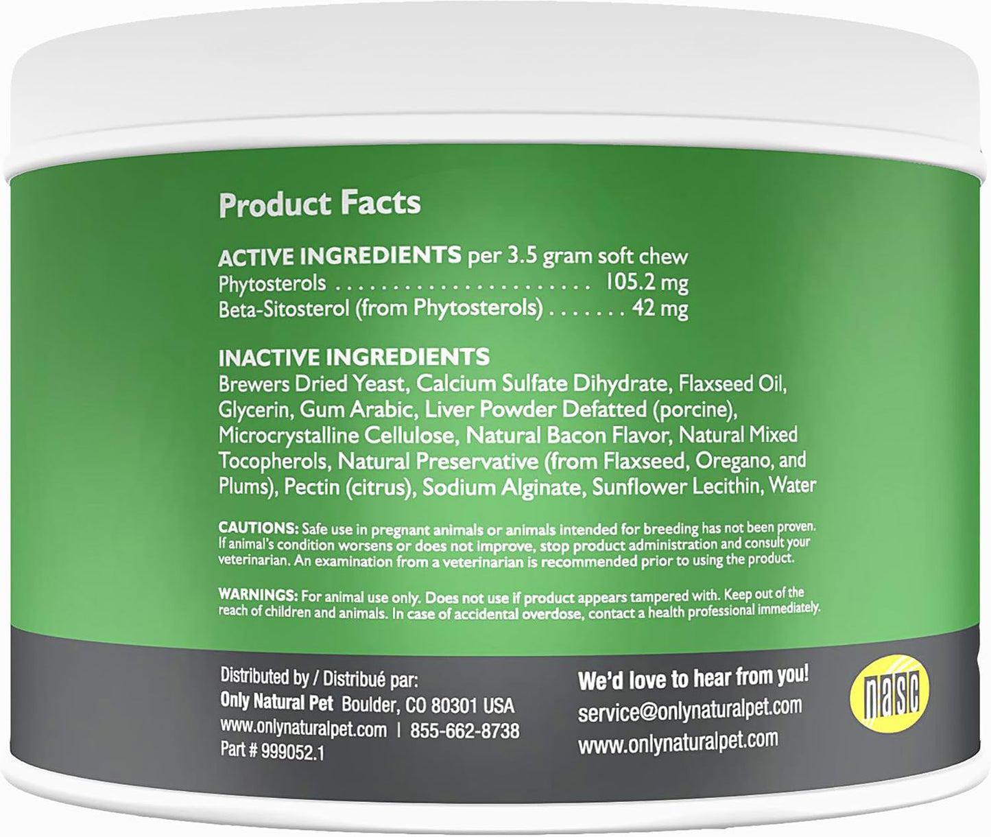 Natural Pet Immune Balance Soft Chews - Boost Immunity, Soothe Itchy Skin, Seasonal Allergies Support - Dogs & Cats 60 ct.