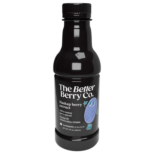 Natural Prairie Haskap Berry Extract - Rich in Antioxidants - Anti-Inflammatory - 17 fl oz Bottle - Canadian Product