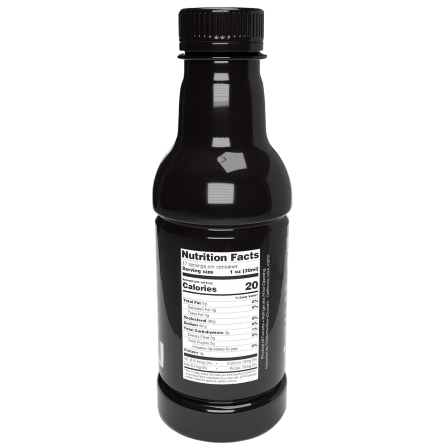 Natural Prairie Haskap Berry Extract - Rich in Antioxidants - Anti-Inflammatory - 17 fl oz Bottle - Canadian Product