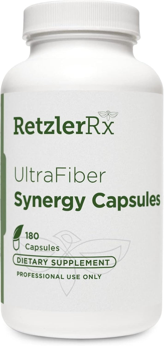Natural Propolmannan Fiber Capsules for Satiety & Healthy Bowel Movements - HormoneSynergy UltraFiber Lean by RetzlerRx
