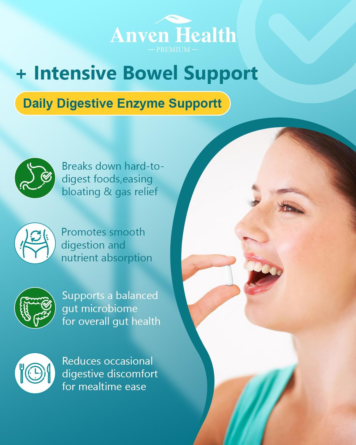 Natural Relaxation and Stress Relief Bundle with Apigenin, L-Theanine, and Digestive Enzymes for Digestive Support