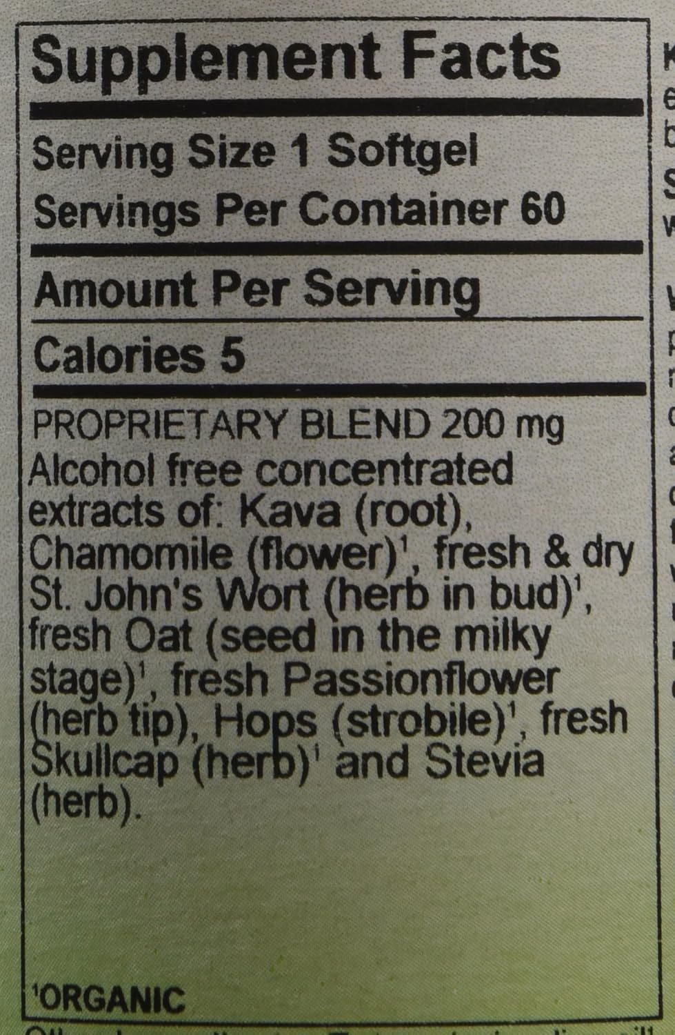 Natural Relaxation Support with Herbs Etc. Kava Cool Complex Softgels - Restful Sleep Aid - Nerve Soothing Herbal Supplement - 60 Servings