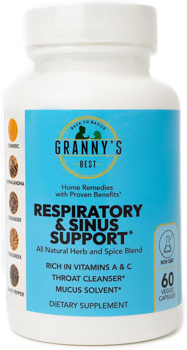 Natural Respiratory and Sinus Support by Granny's Best™