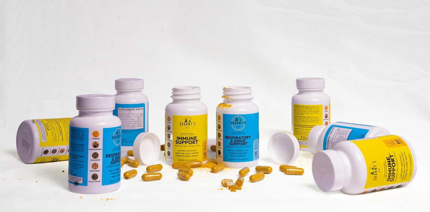Natural Respiratory and Sinus Support by Granny's Best™