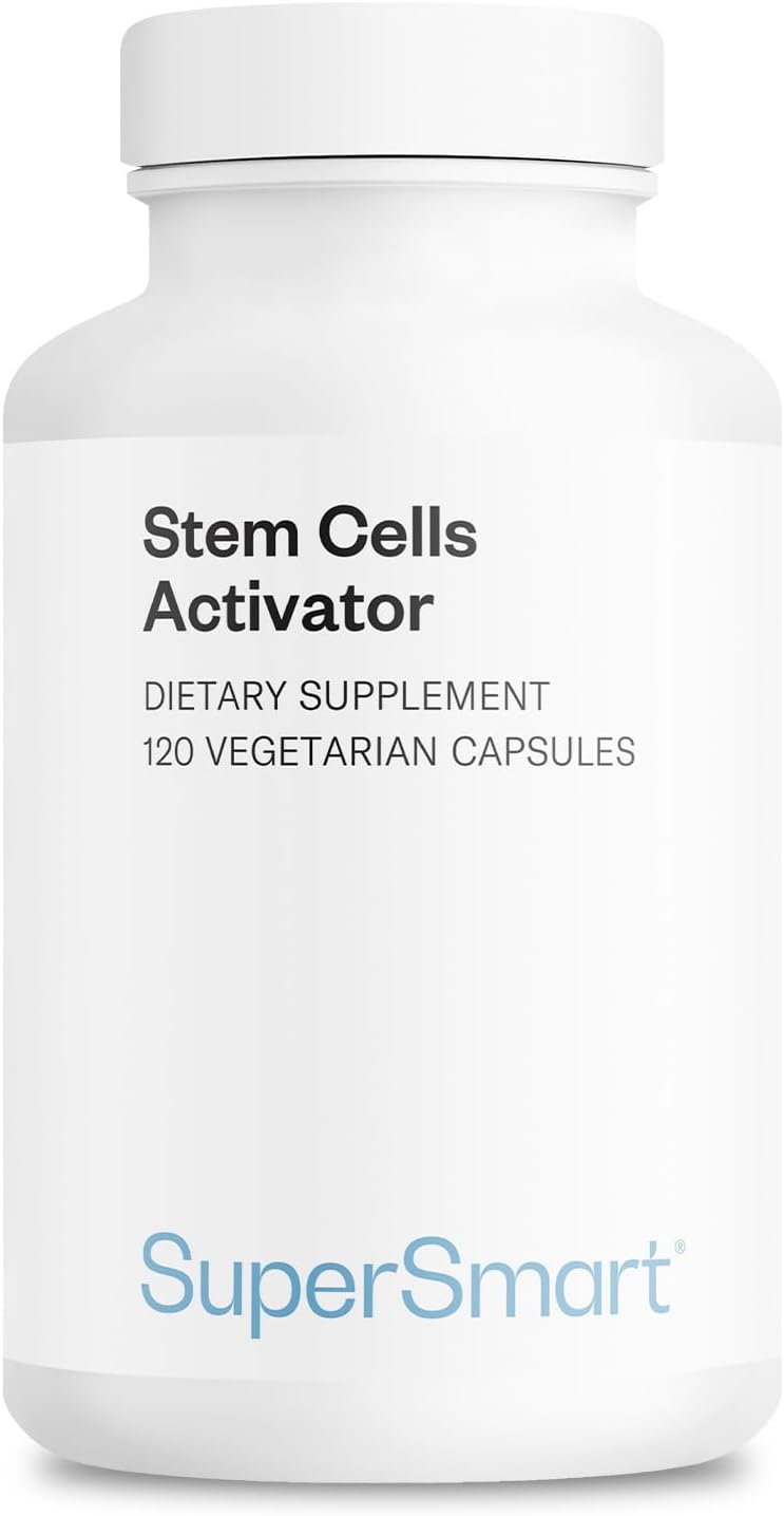 Natural Stem Cell Activator with Fucoidan Extract - Immune System Support - Anti Aging Supplement - 120 Capsules