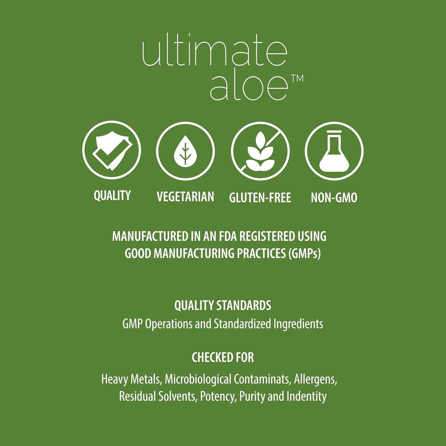 Natural Strawberry & Kiwi Flavored Aloe Vera Juice for Gut Health and Immune Support - 16 Servings