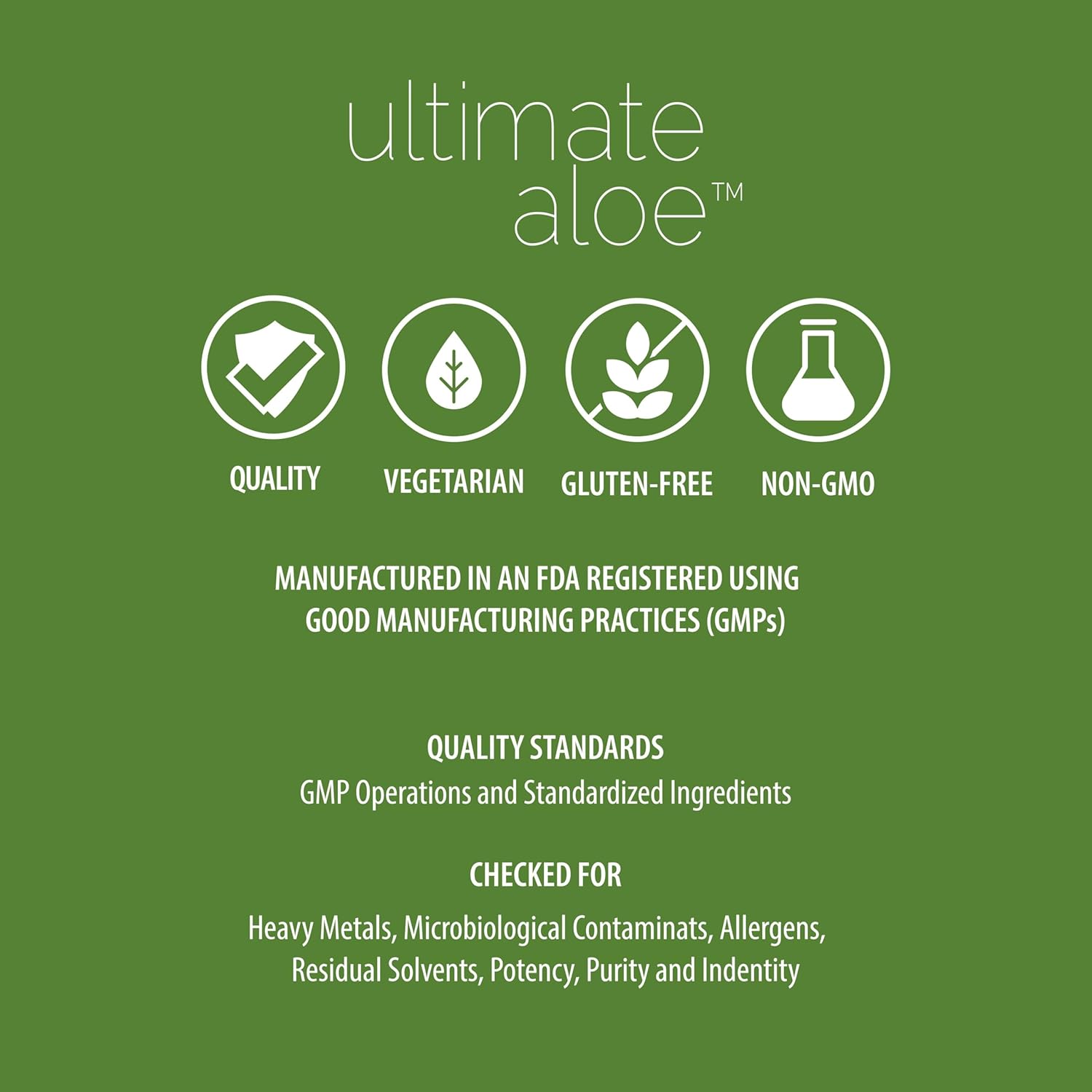 Natural Strawberry & Kiwi Flavored Aloe Vera Juice for Gut Health and Immune Support - 16 Servings