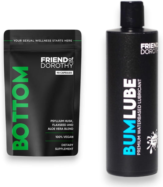 Natural Supplement Bundle for Enhanced Experience - 2 Month Supply - Bottom 90 and Lube