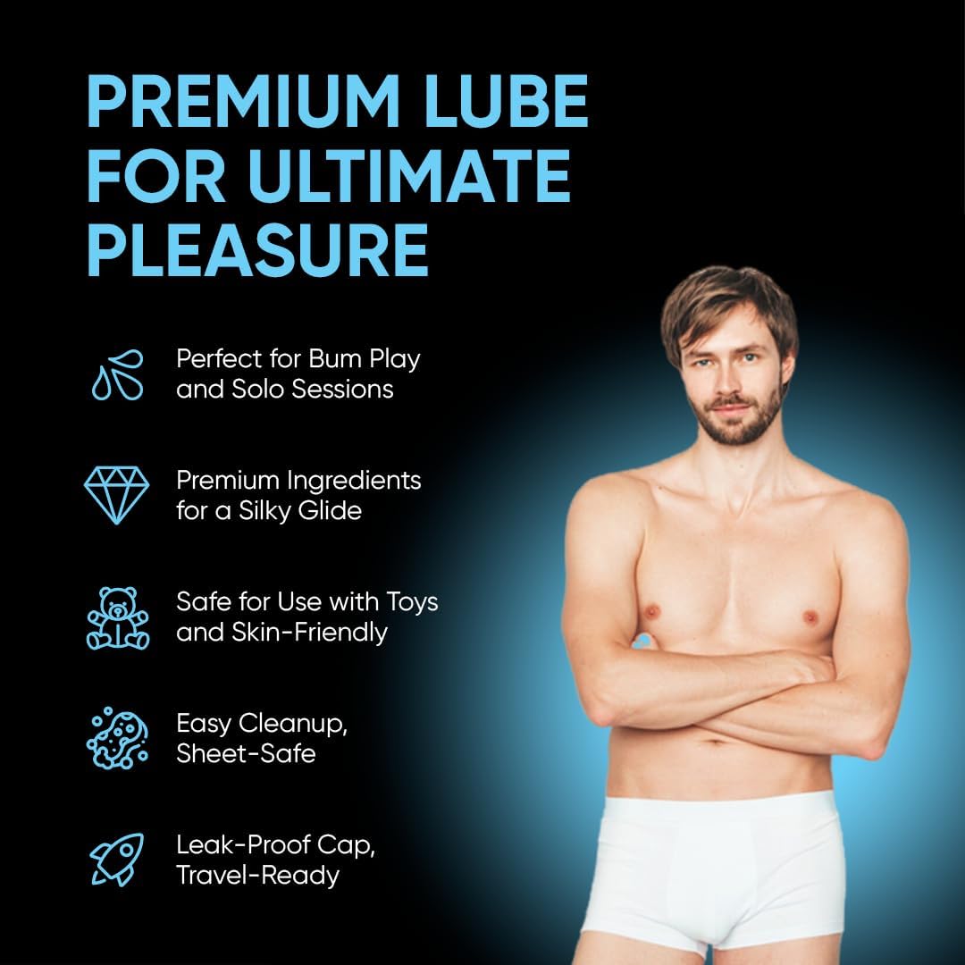 Natural Supplement Bundle for Enhanced Experience - 2 Month Supply - Bottom 90 and Lube