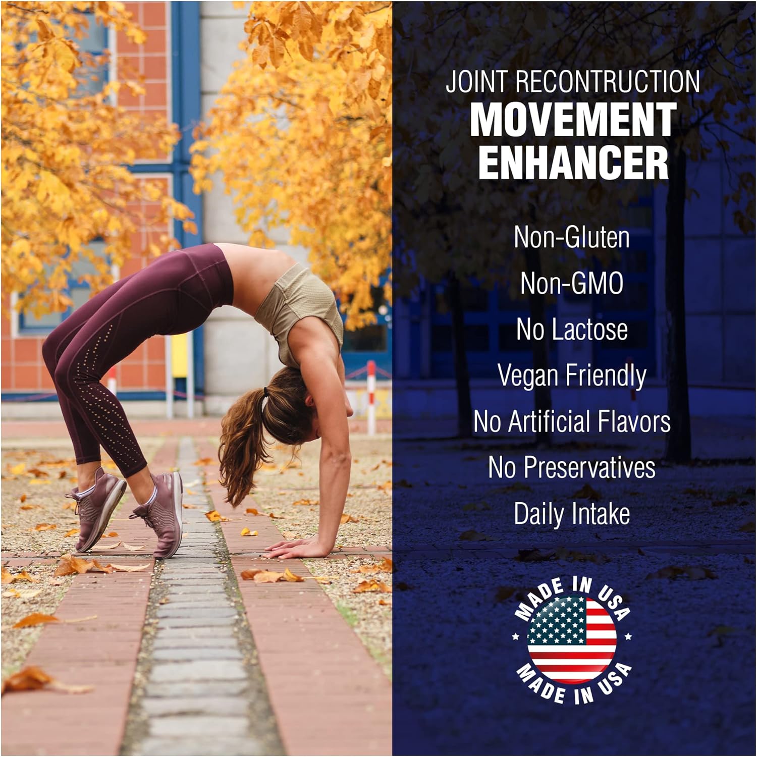Natural Systems Naturasys Glucosamine Chondroitin Capsules - Joint Support Supplement - Vegan Formula - 60 Capsules