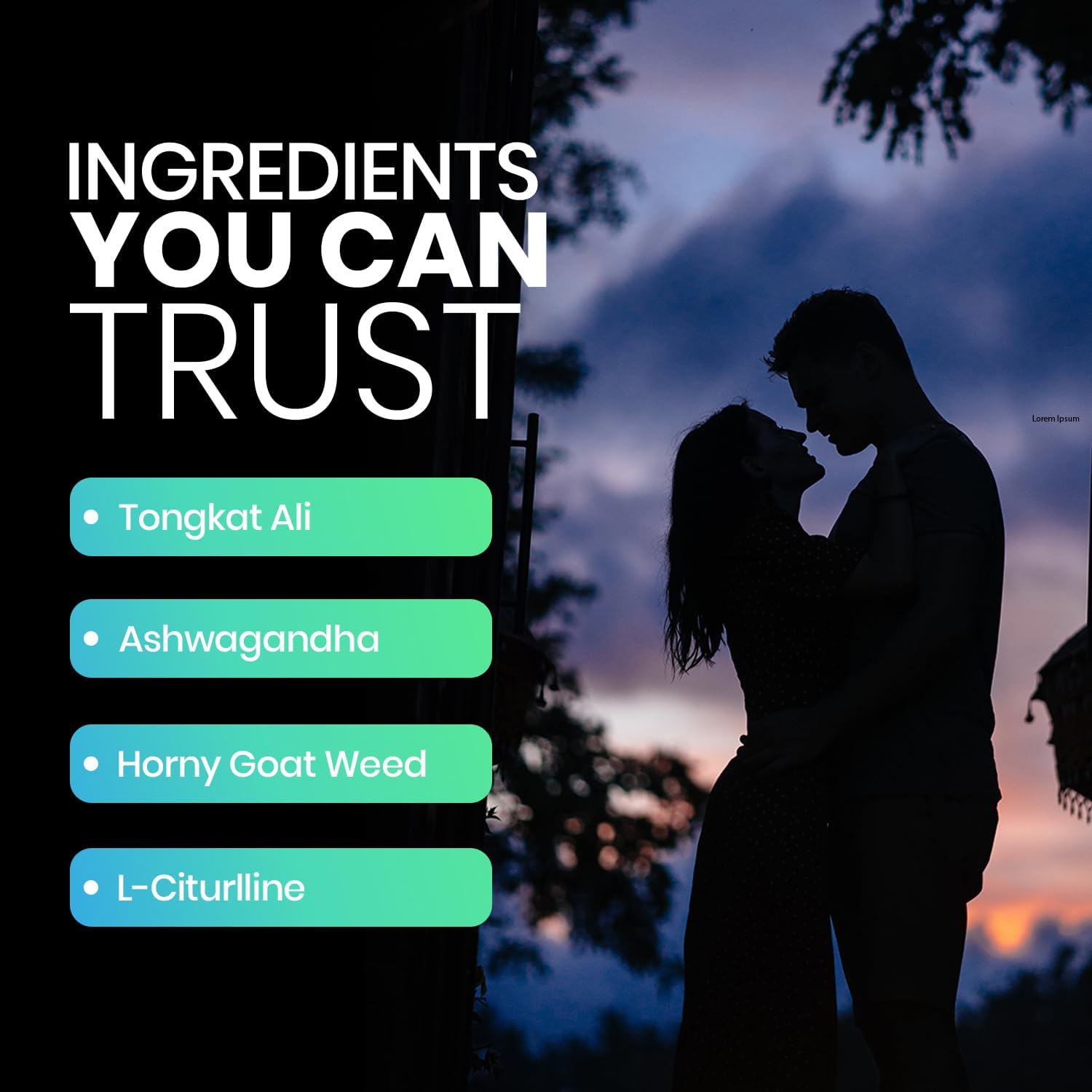 Natural T-Booster for Men - Energy & Vitality Support, 90 Veggie Capsules by EchoHeals CEUTICALS