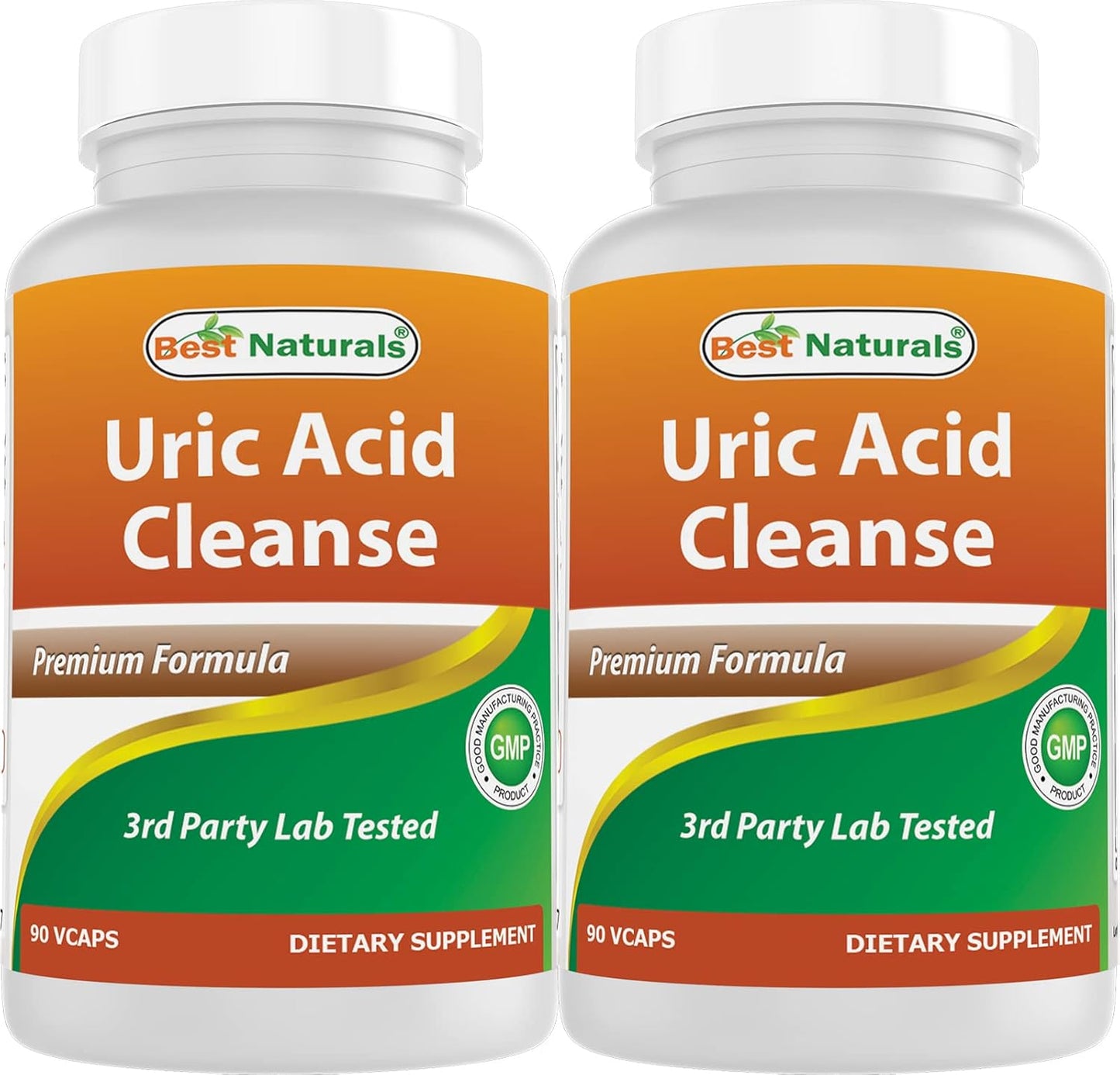 Natural Uric Acid Cleanse Vitamins for Men and Women - 180 Veggie Capsules