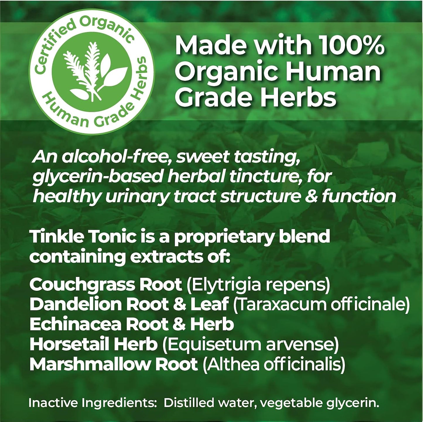 Natural Urinary Tract Supplement for Dogs & Cats - Support Bladder & Kidney Health - 2 Fl Oz