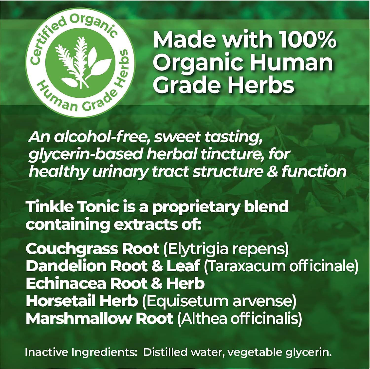 Natural Urinary Tract Supplement for Dogs & Cats - Support Bladder & Kidney Health - 2 Fl Oz