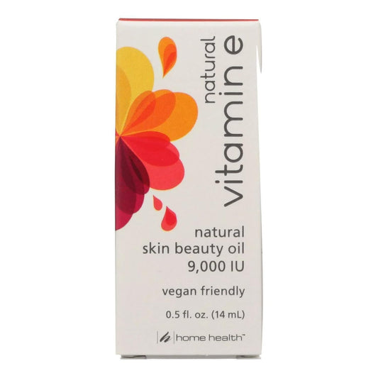 Natural Vitamin E Oil for Skin Beauty - 9000 IU, 0.5 oz - Home Health