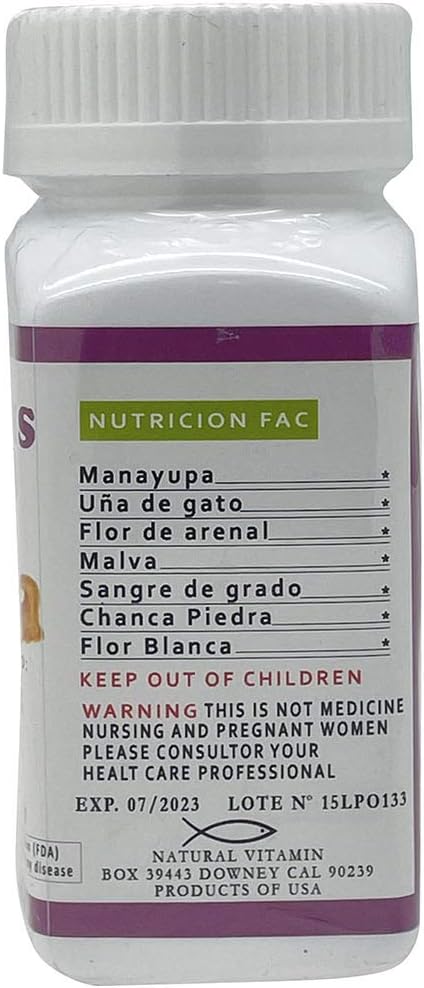 Natural Women's Health Support Supplement 500mg - 90 Capsules