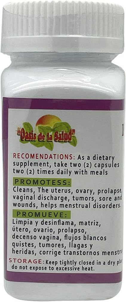 Natural Women's Health Support Supplement 500mg - 90 Capsules