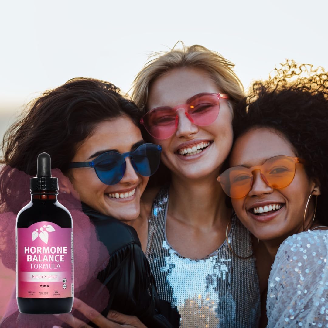 Natural Women's Hormone Balance Supplement for Well-Being & Vitality - Mountain Meadow Herbs - 4oz