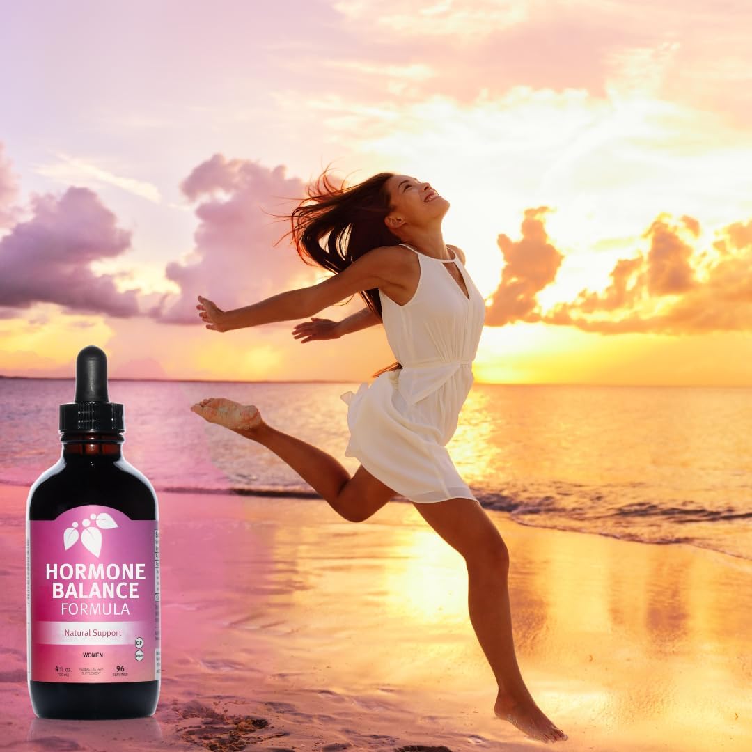 Natural Women's Hormone Balance Supplement for Well-Being & Vitality - Mountain Meadow Herbs - 4oz