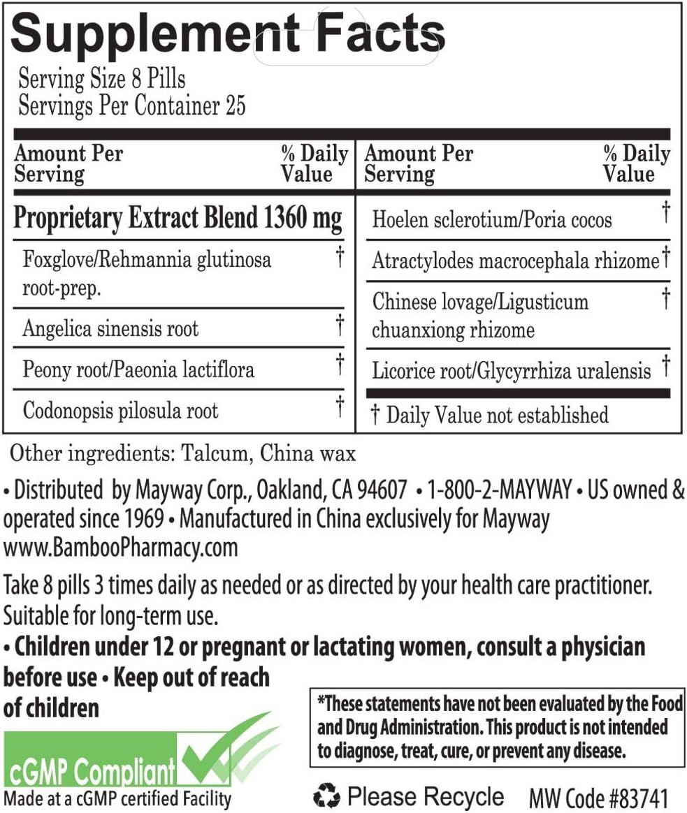 Natural Women's Vitality Supplements by Bamboo Pharmacy® - Boost Energy and Wellness!