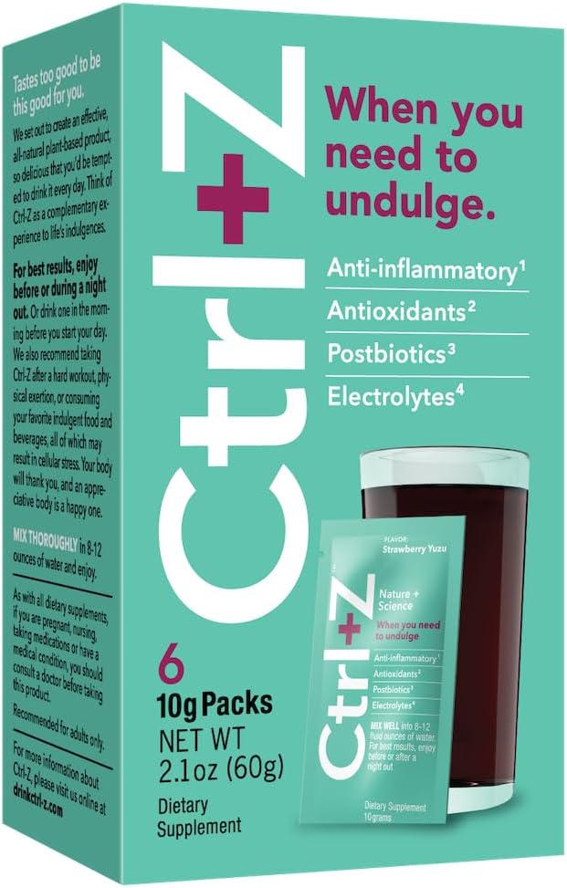 Naturally Boost Immune System & Recovery with Postbiotics, Electrolytes, and Vitamins in Single Serve Powder Packets