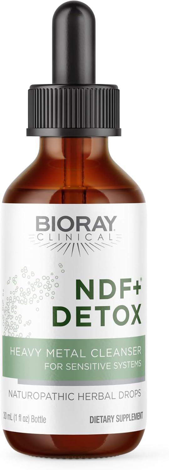 Naturally Remove Toxins with BIORAY Clinical NDF Plus - 1 fl oz - Non-GMO, Vegetarian, Gluten Free