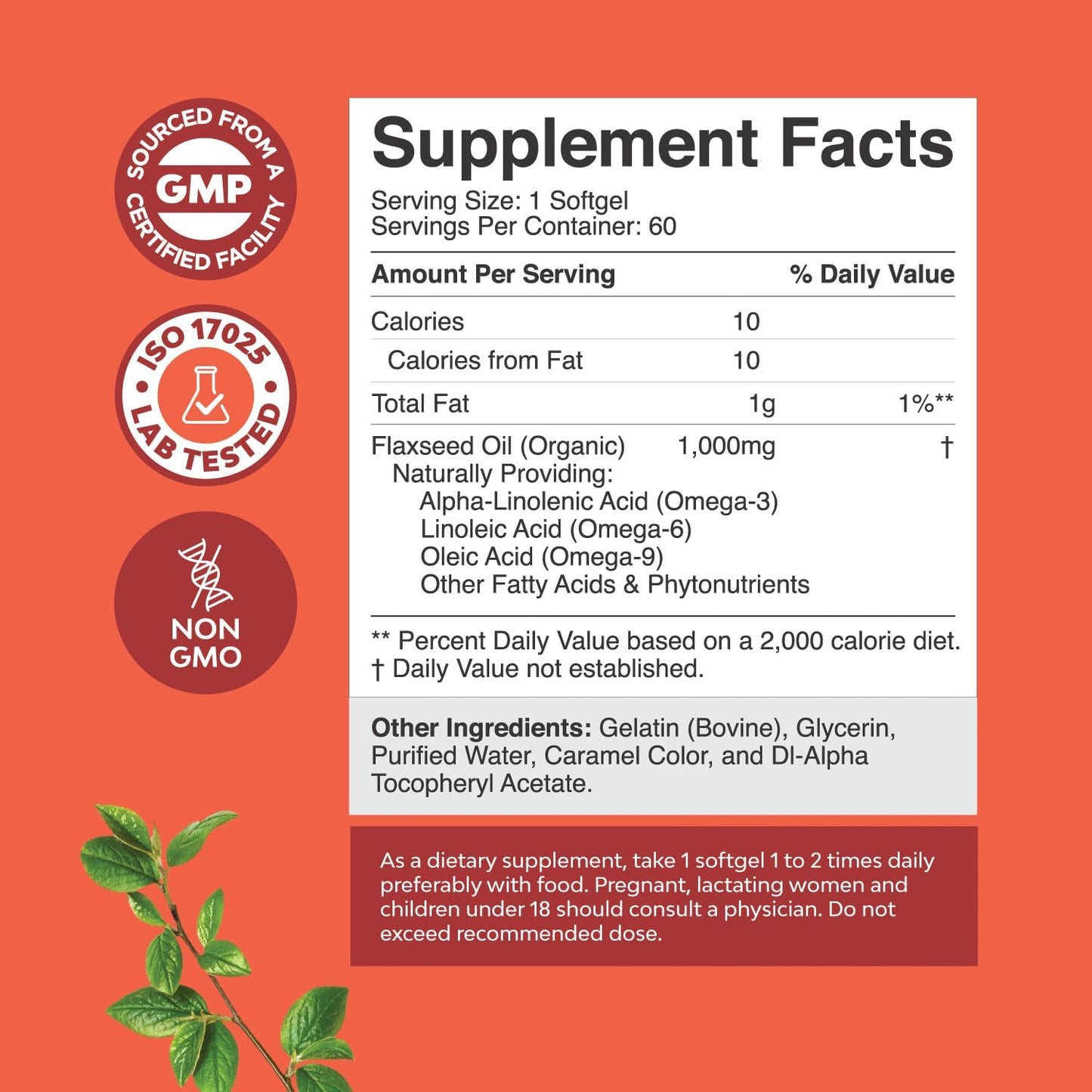 Naturalmetabolism boosterSeed Oil & Omega Flaxseed Softgels Bundle - Joint Support & Omega 3 6 9 Supplement for Hair, Skin, Nails