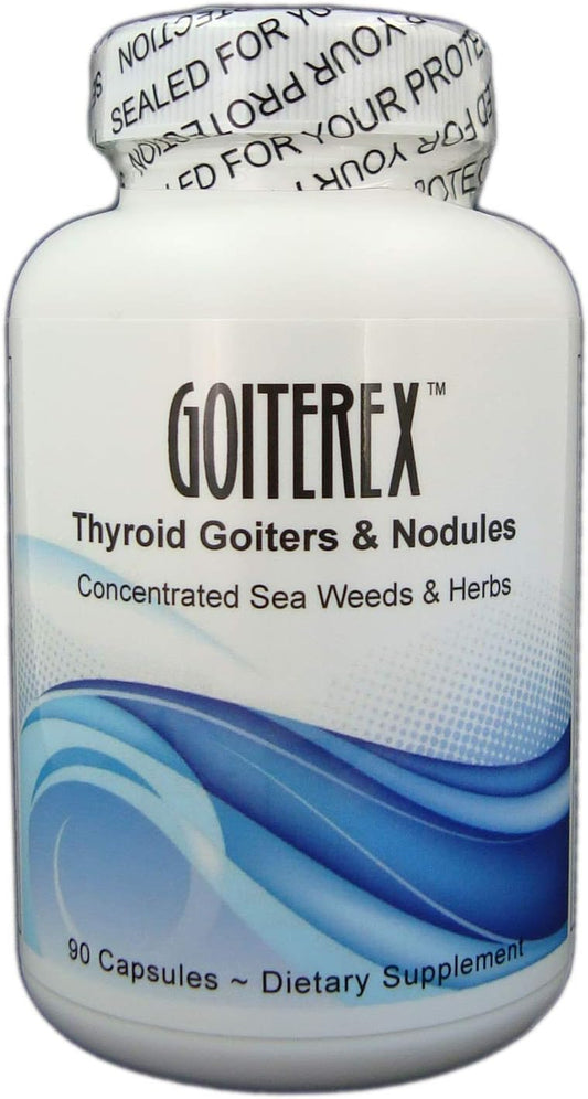 NaturalyPure GoiterX - Potent Natural Remedy for Goiters & Nodules, Maintains Thyroid System Balance