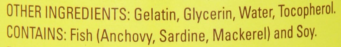 Nature Made 1200mg Fish Oil Softgels, 300 Count, High Omega-3, 300 Servings